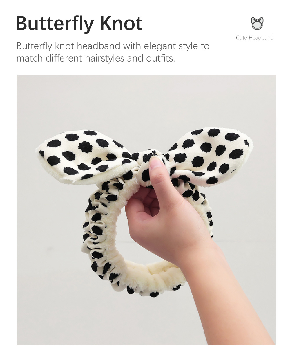 Cute Fashion Butterfly Knot Hair Bands-5